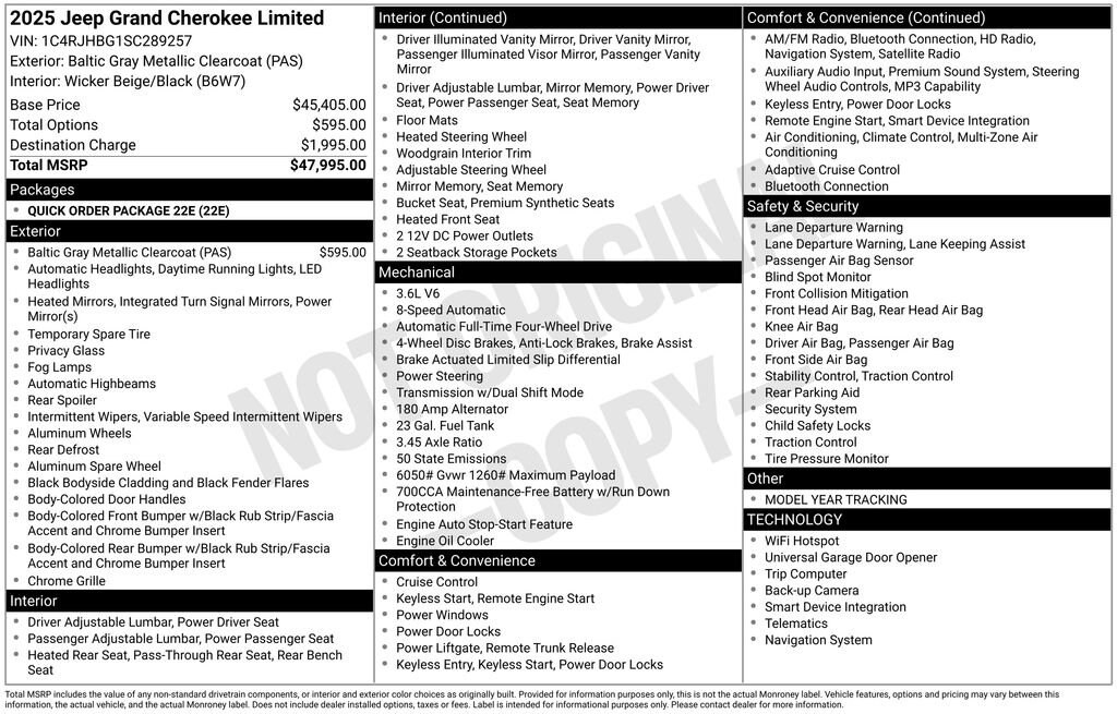 Used 2025 Jeep Grand Cherokee