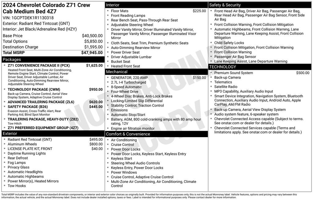 Used 2024 Chevrolet Colorado