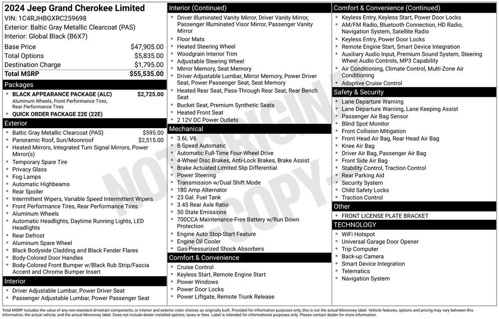 Used 2024 Jeep Grand Cherokee