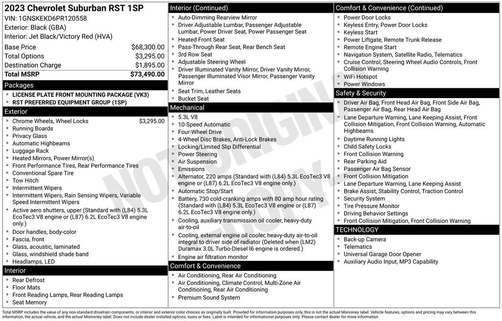 Used 2023 Chevrolet Suburban