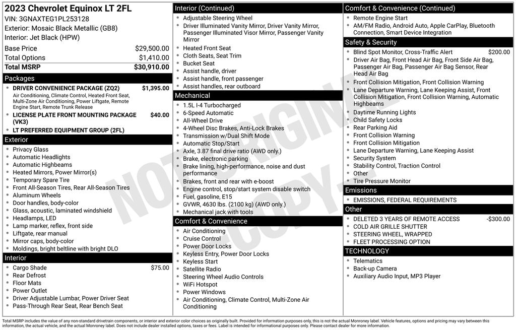 Used 2023 Chevrolet Equinox LT SUV
