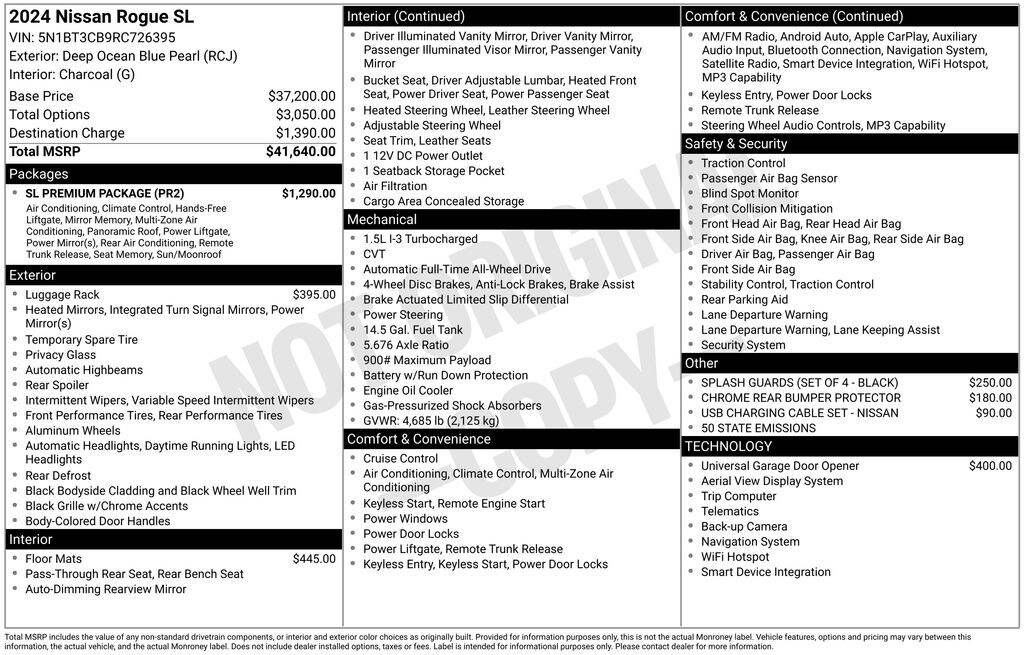 Used 2024 Nissan Rogue SL SUV