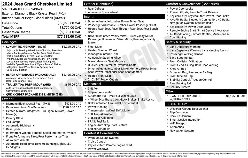 Used 2024 Jeep Grand Cherokee