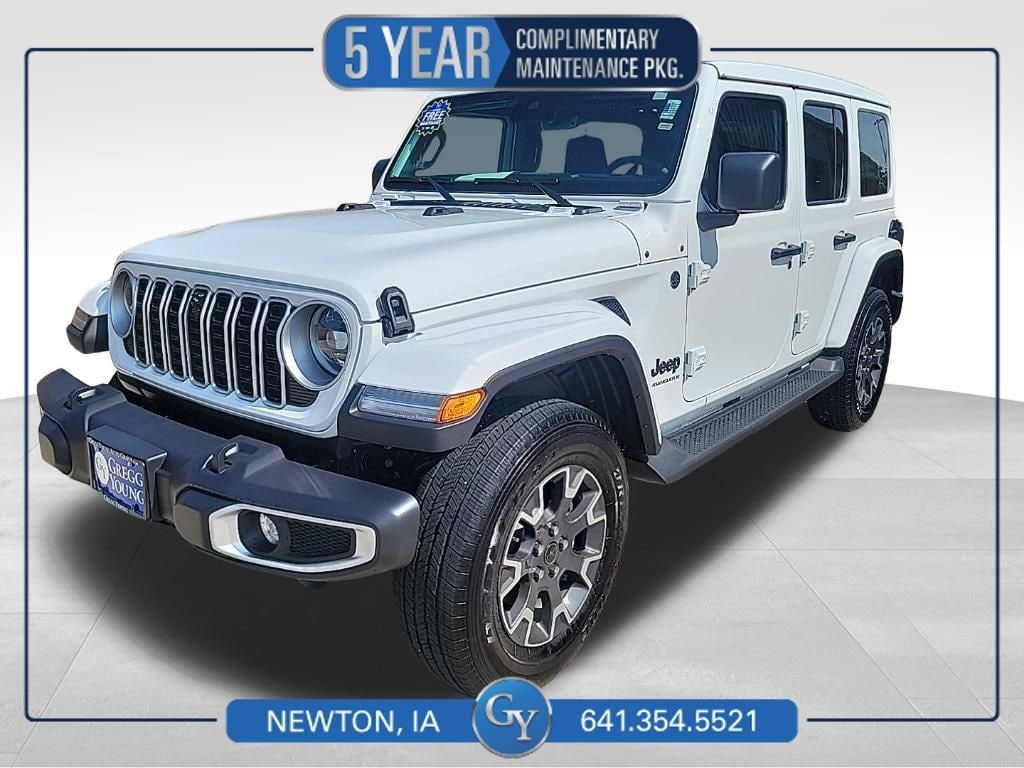 New 2025 Jeep Wrangler 4-DOOR SAHARA Sport Utility