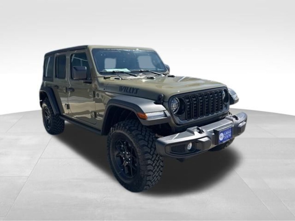 New 2025 Jeep Wrangler 4-DOOR WILLYS Sport Utility