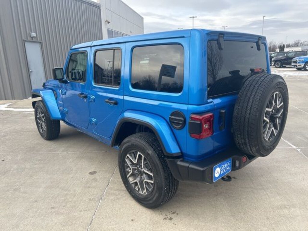 New 2024 Jeep Wrangler 4-DOOR SAHARA Sport Utility