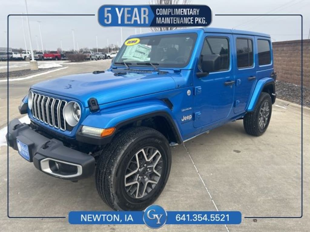 New 2024 Jeep Wrangler 4-DOOR SAHARA Sport Utility