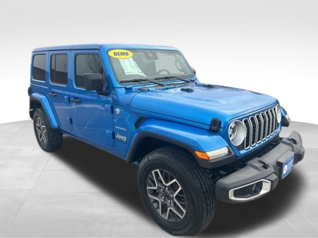 New 2024 Jeep Wrangler 4-DOOR SAHARA Sport Utility