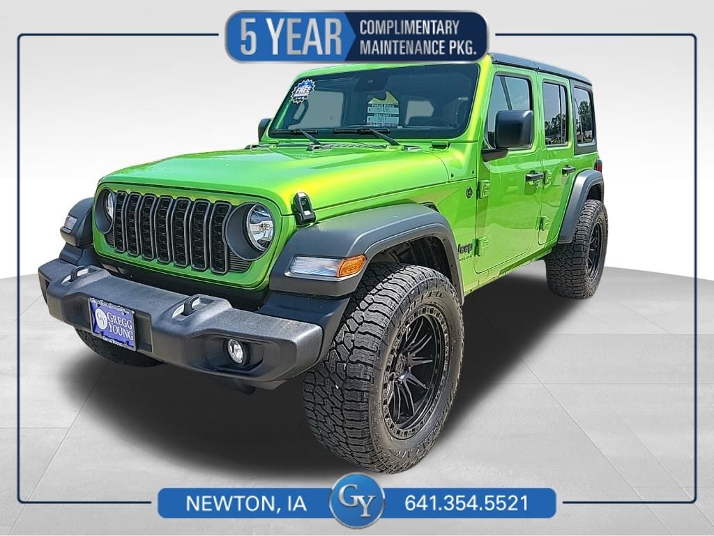 New 2025 Jeep Wrangler 4-DOOR SPORT S Sport Utility
