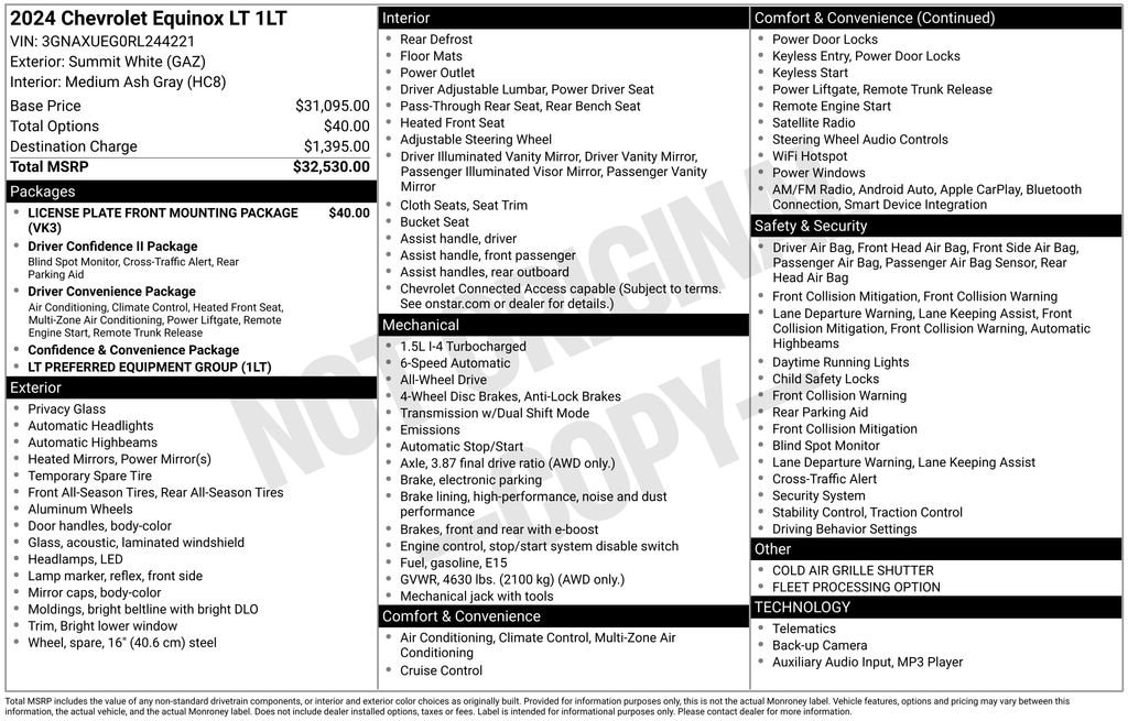 Used 2024 Chevrolet Equinox LT SUV