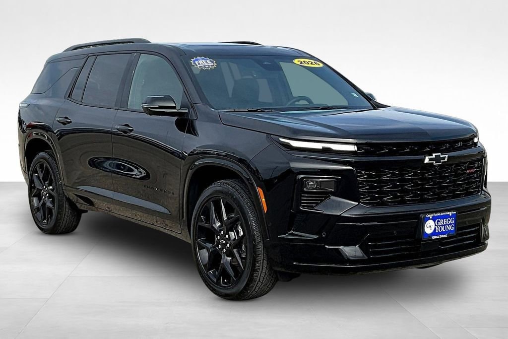 New 2026 Chevrolet Traverse RS SUV