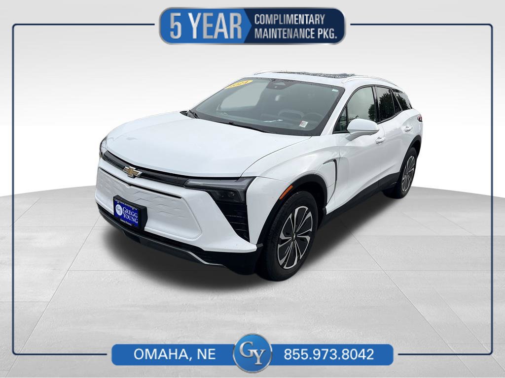 Used 2024 Chevrolet Blazer EV LT with VIN 3GNKDBRJ0RS291911 for sale in Omaha, NE