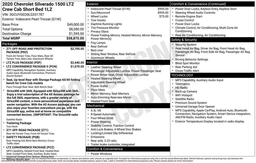 3GCUYGED0LG331787