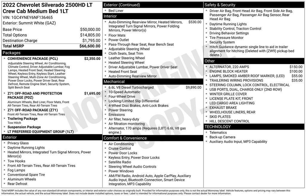 Used 2022 Chevrolet Silverado 2500 HD LT Truck