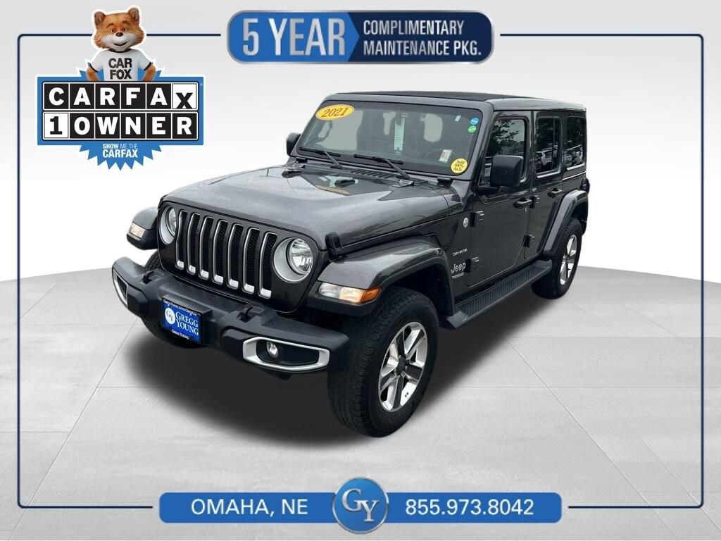 Used 2021 Jeep Wrangler Unlimited Sahara