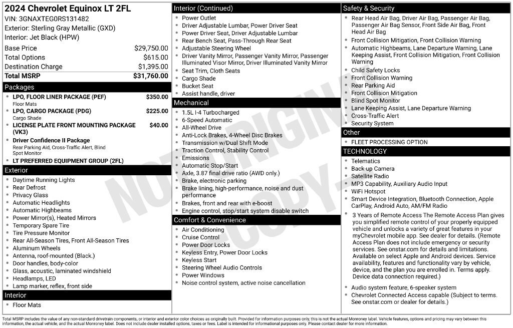 Used 2024 Chevrolet Equinox LT SUV