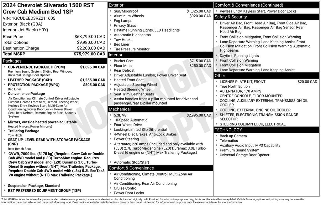 Used 2024 Chevrolet Silverado 1500 RST Truck