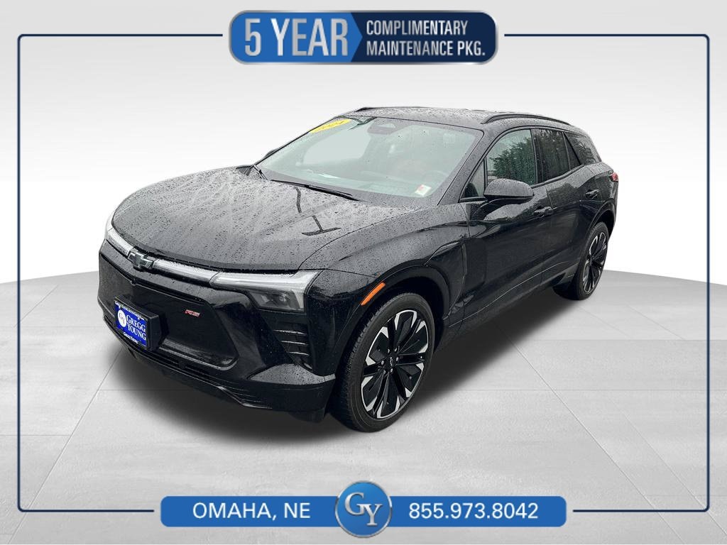 Used 2024 Chevrolet Blazer EV RS with VIN 3GNKDCRJ4RS175472 for sale in Omaha, NE