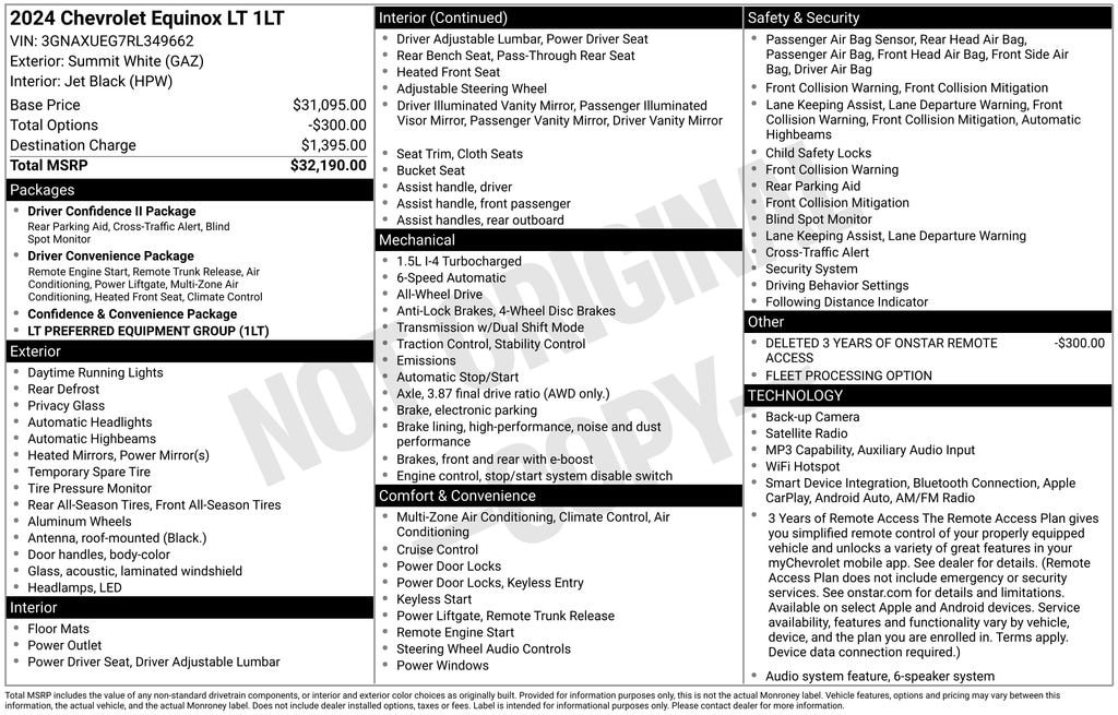 Used 2024 Chevrolet Equinox LT SUV