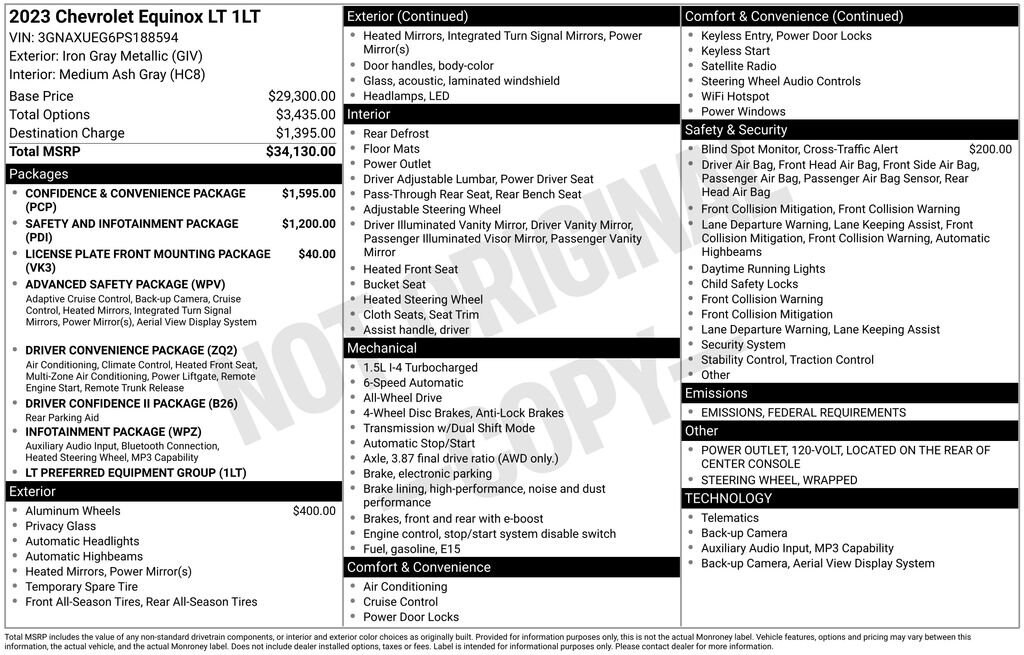Used 2023 Chevrolet Equinox LT SUV