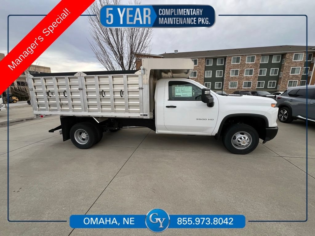 New 2025 Chevrolet Silverado 3500 HD Chassis Cab Work Truck Truck