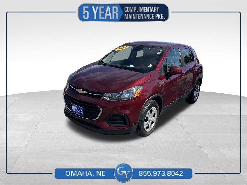 Used 2017 Chevrolet Trax LS with VIN 3GNCJKSB1HL260188 for sale in Omaha, NE
