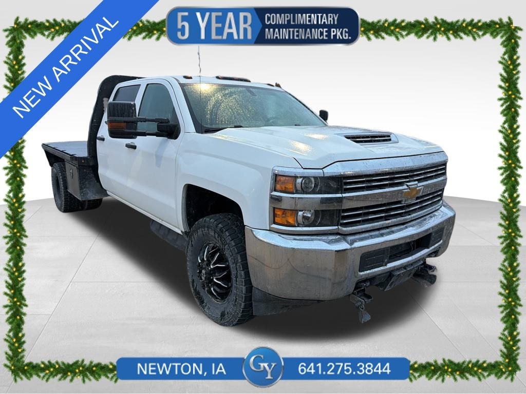 Used 2018 Chevrolet Silverado 3500HD Chassis WT Truck Crew Cab