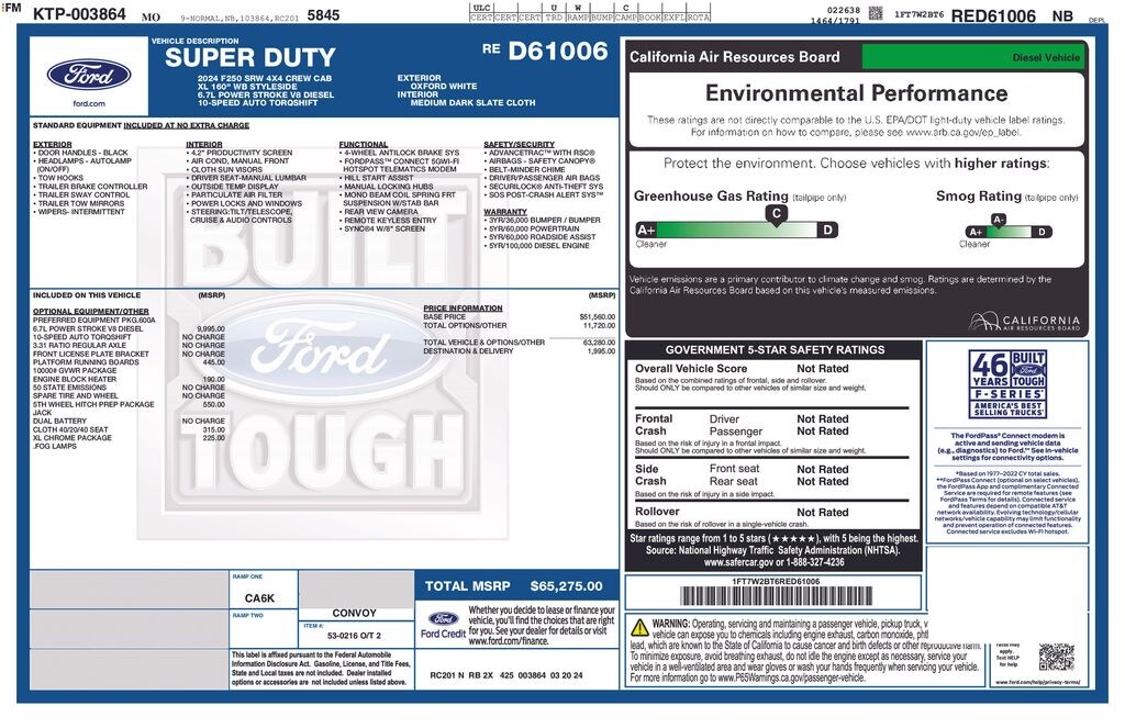 Used 2024 Ford F-250 Truck Crew Cab
