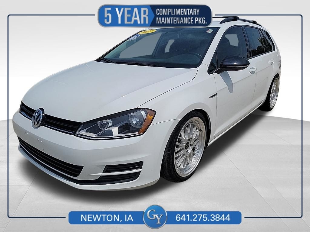 2017 Volkswagen Golf SportWagen S — manual listed — seller listing photograph