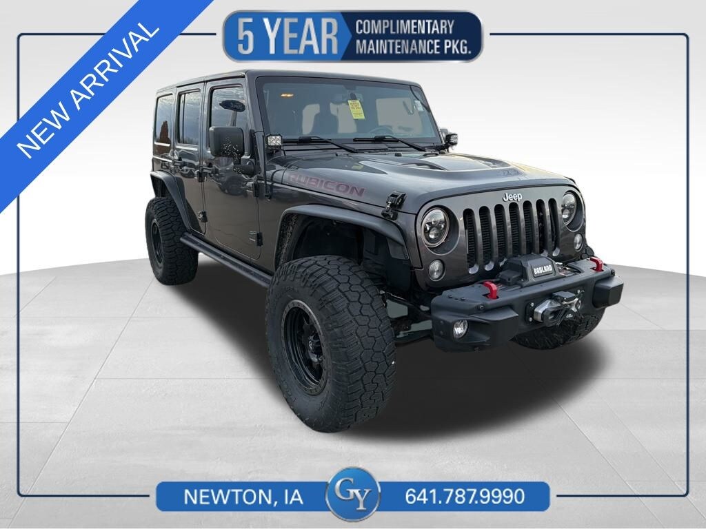 Used 2016 Jeep Wrangler JK Unlimited Rubicon 4x4 SUV