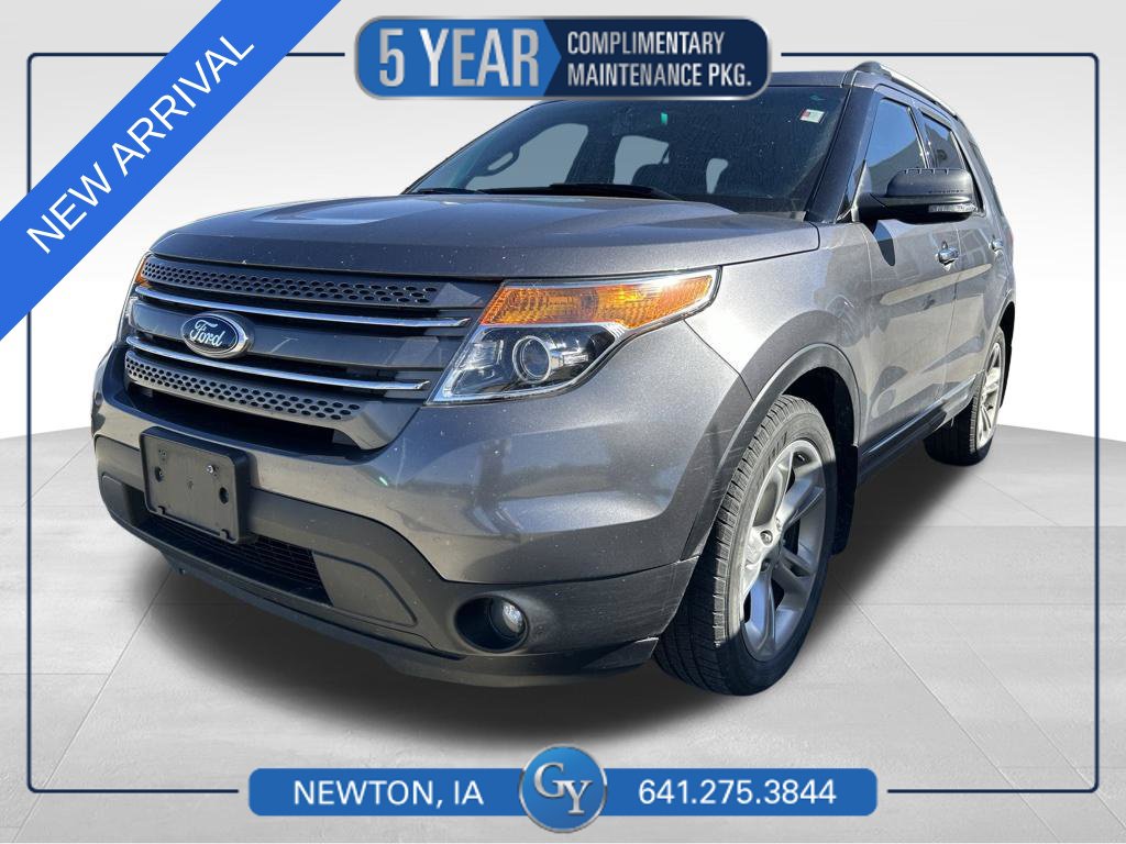 Used 2013 Ford Explorer Limited with VIN 1FM5K8F87DGB38705 for sale in Newton, IA