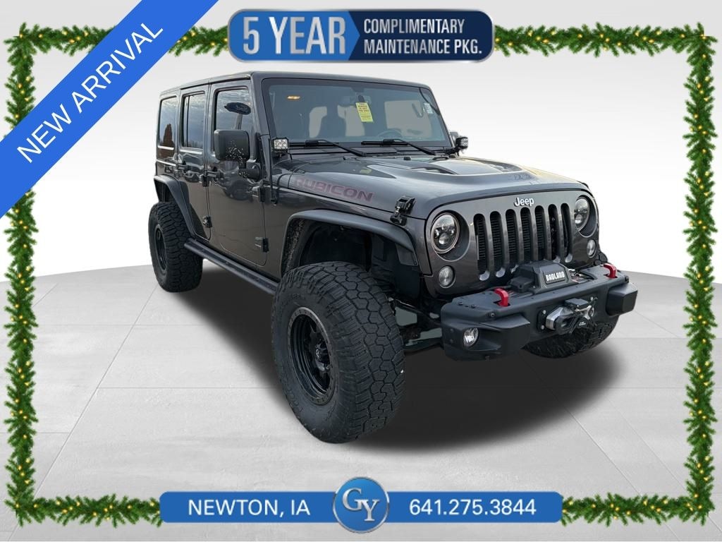 Used 2016 Jeep Wrangler JK Unlimited Rubicon 4x4 SUV