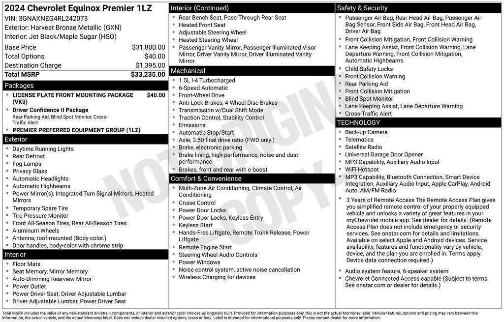 Used 2024 Chevrolet Equinox Premier SUV