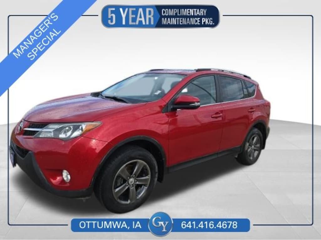 Used 2015 Toyota RAV4 XLE SUV