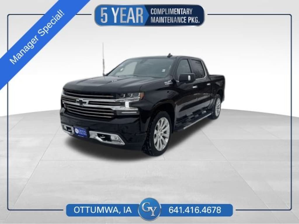 Used 2021 Chevrolet Silverado 1500 High Country Truck Crew Cab