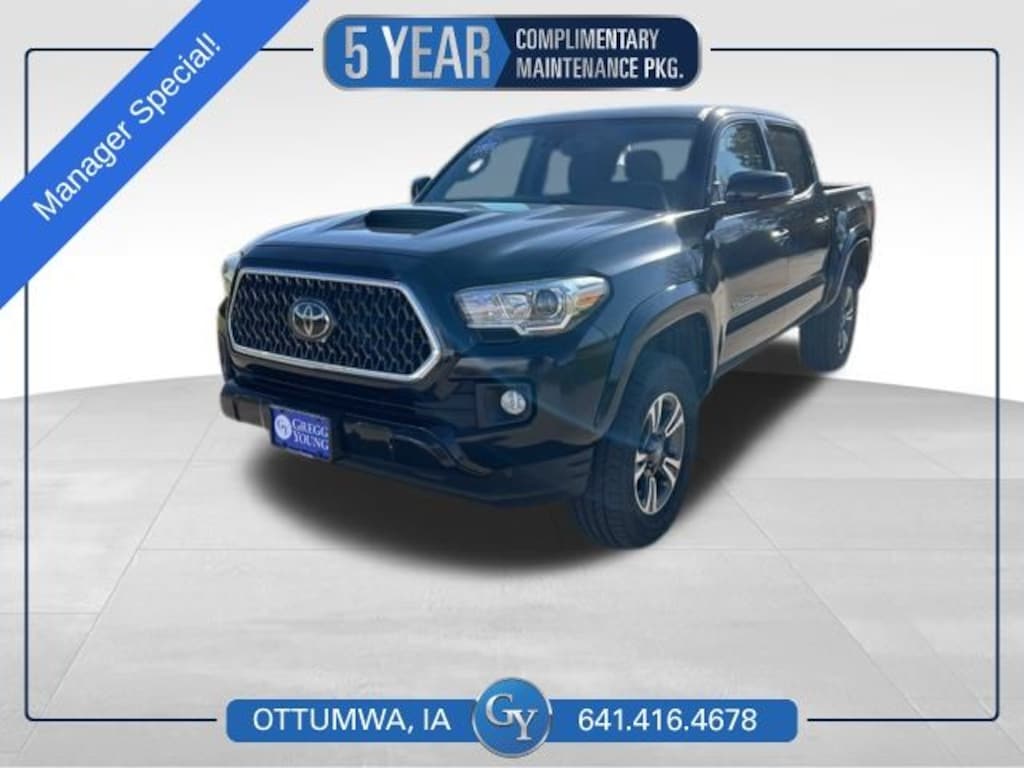 Used 2018 Toyota Tacoma TRD Sport V6 Truck Double Cab