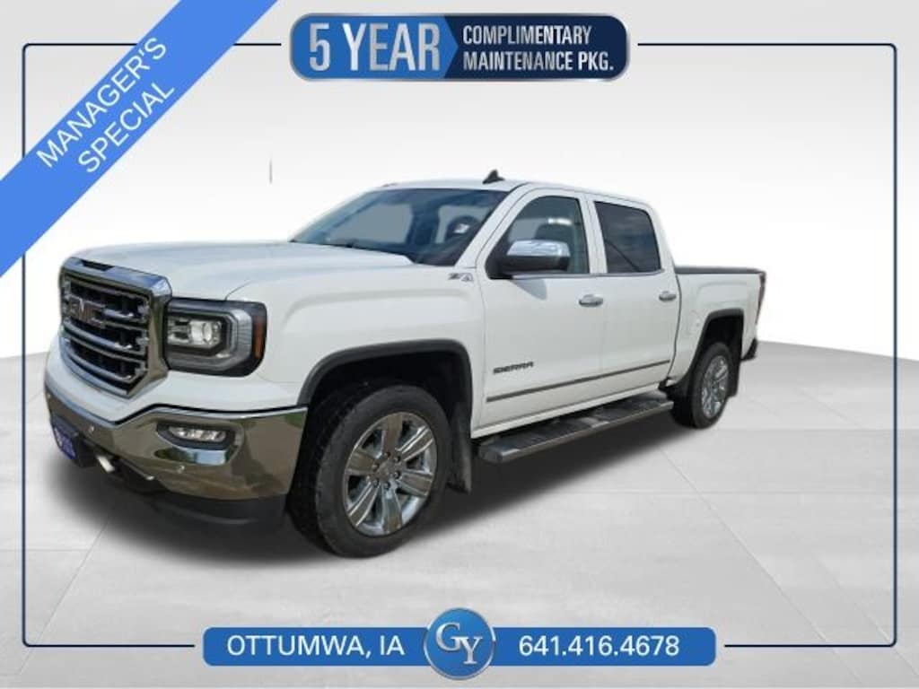 Used 2018 GMC Sierra 1500 SLT Truck Crew Cab