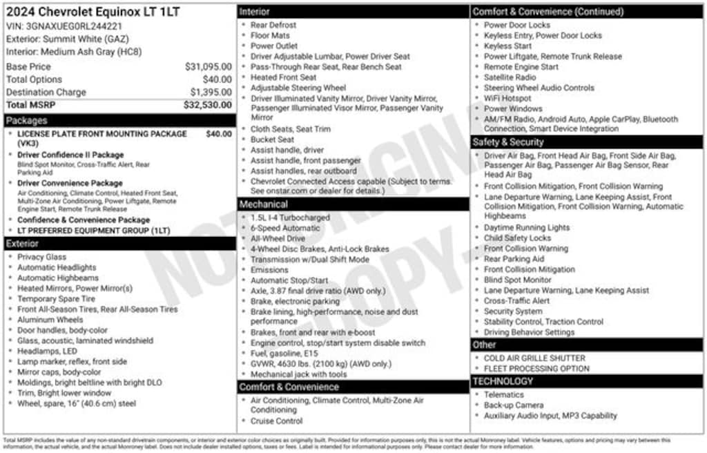 Used 2024 Chevrolet Equinox LT w/1LT SUV