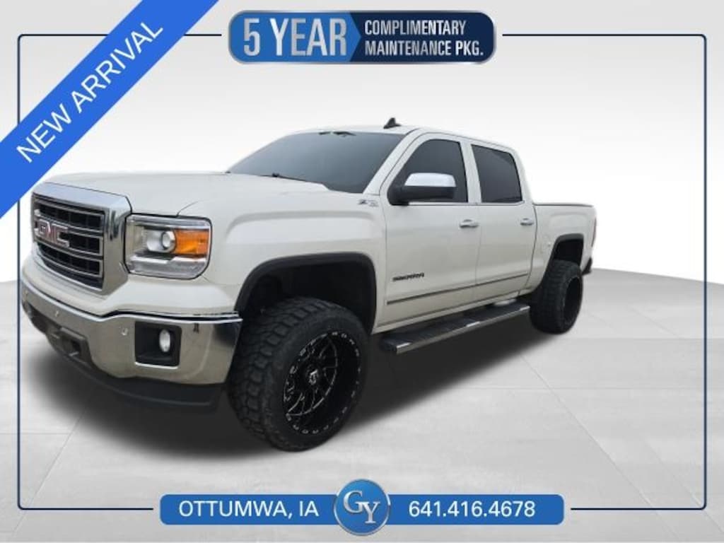 Used 2015 GMC Sierra 1500 SLT Truck Crew Cab