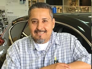 Staff member Tony Ramirez from 7438ad442d3b