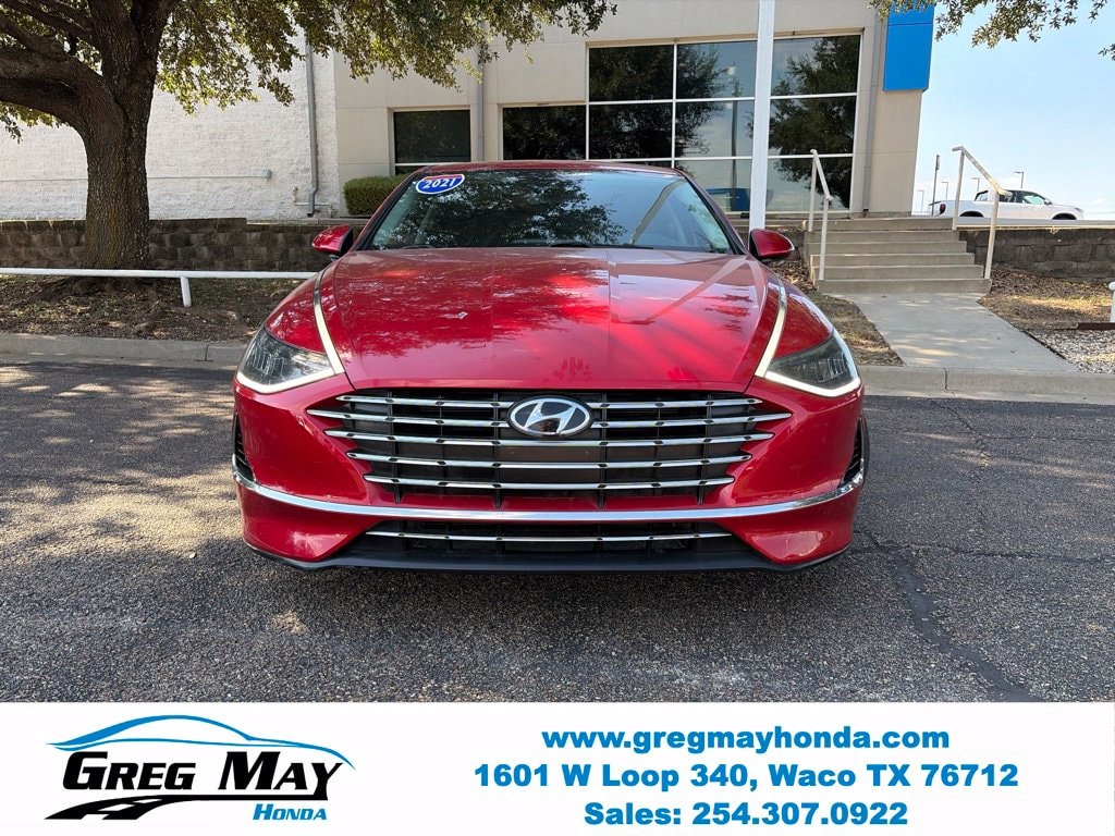 Used 2021 Hyundai Sonata Hybrid SEL with VIN KMHL34JJ2MA026758 for sale in Waco, TX