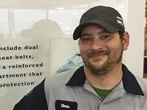 Staff member Chris Chappell from bcc15adb794c