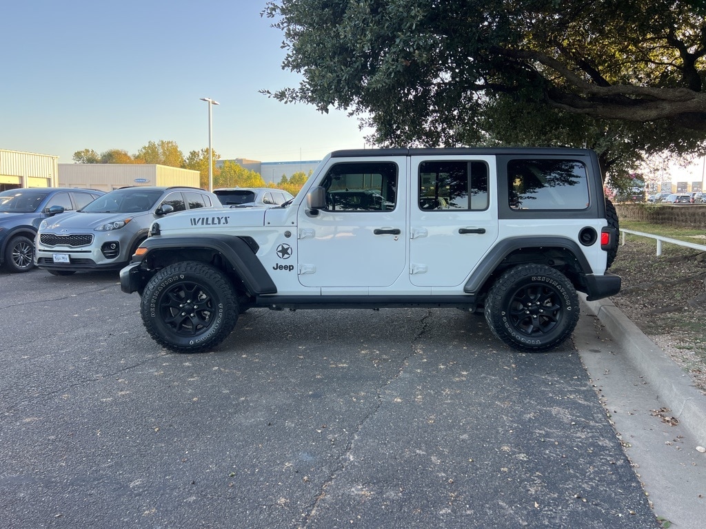 Used 2021 Jeep Wrangler Unlimited Willys SUV