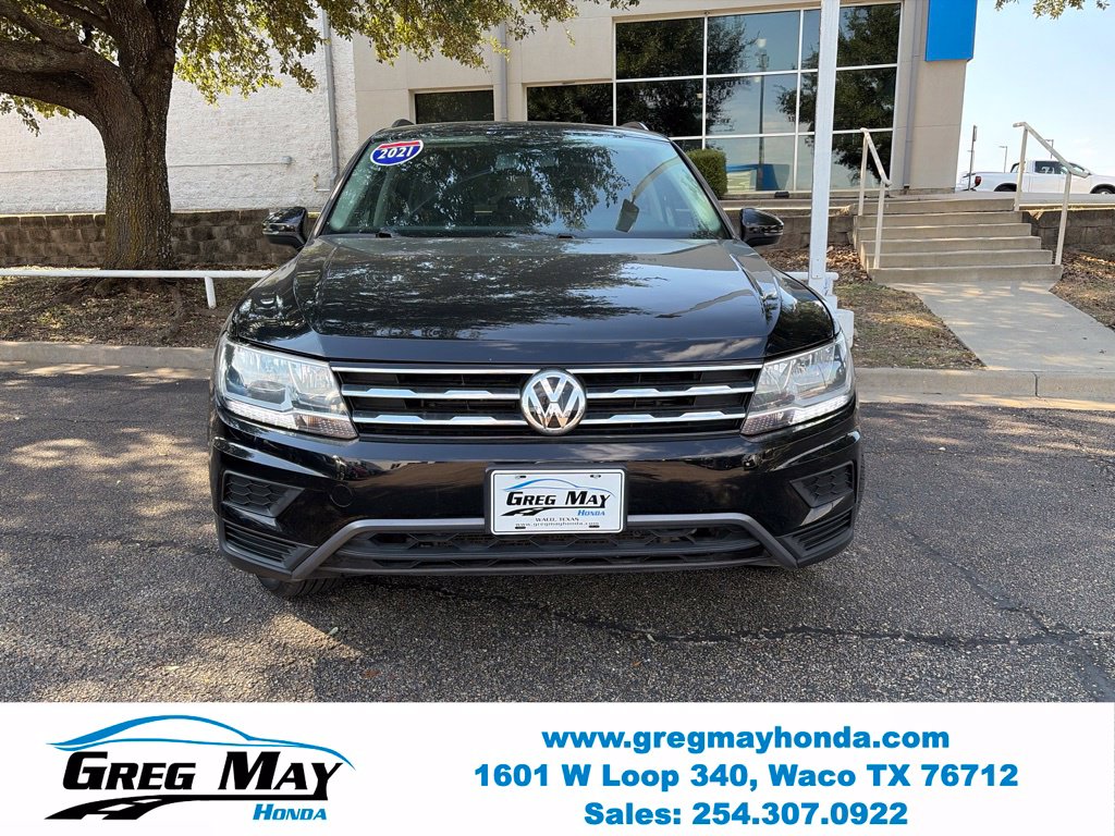 Used 2021 Volkswagen Tiguan SE with VIN 3VV3B7AX7MM141325 for sale in Waco, TX