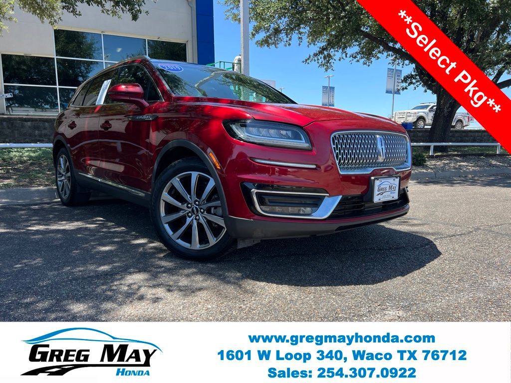 Used 2019 Lincoln Nautilus Select