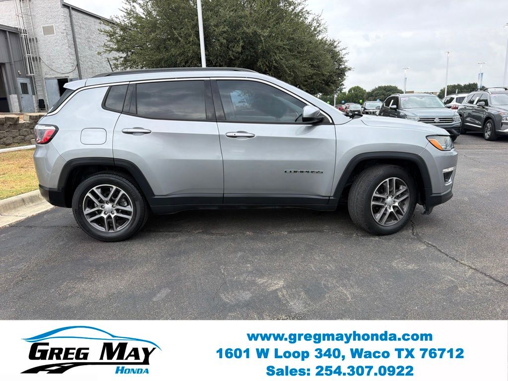 Used 2020 Jeep Compass Sun & Safety with VIN 3C4NJCBBXLT252767 for sale in Waco, TX