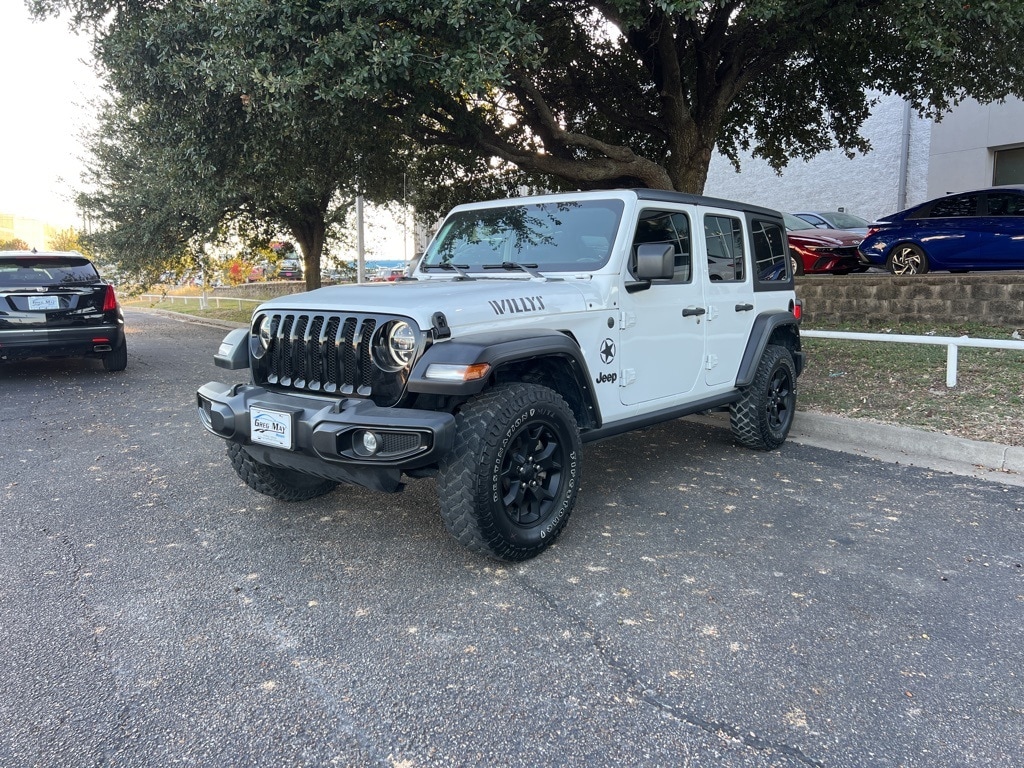 Used 2021 Jeep Wrangler Unlimited Willys SUV