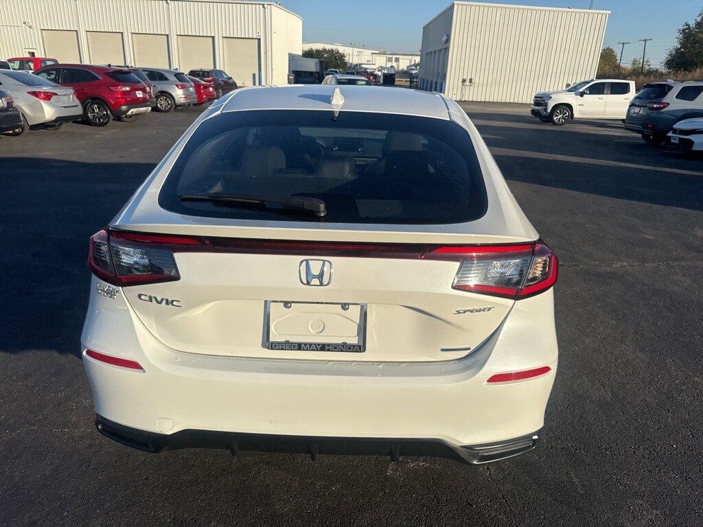 Certified 2025 Honda Civic Hybrid Sport Hatchback
