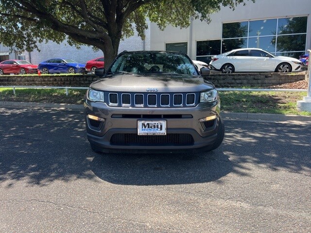 Used 2018 Jeep Compass Sport with VIN 3C4NJCAB3JT255184 for sale in Waco, TX