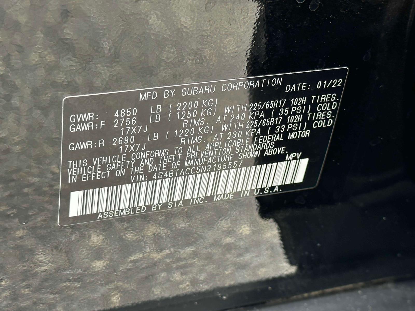 2022 Subaru Outback Premium - Photo 11